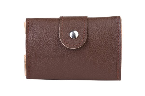 Leather case for FreeStyle Libre receiver, brown