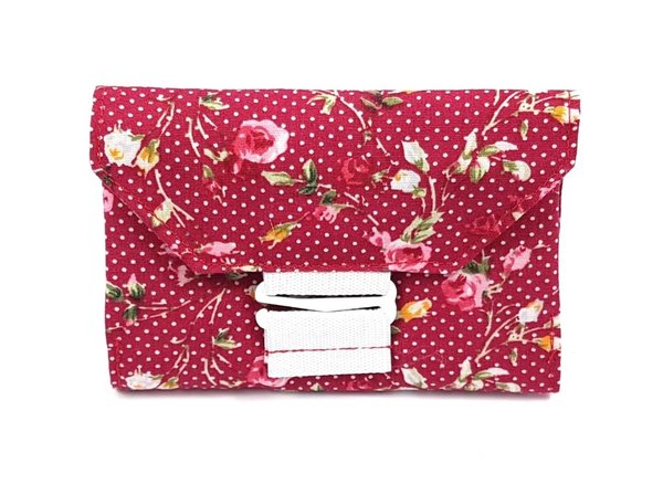 insulin pouch for bra, roses red