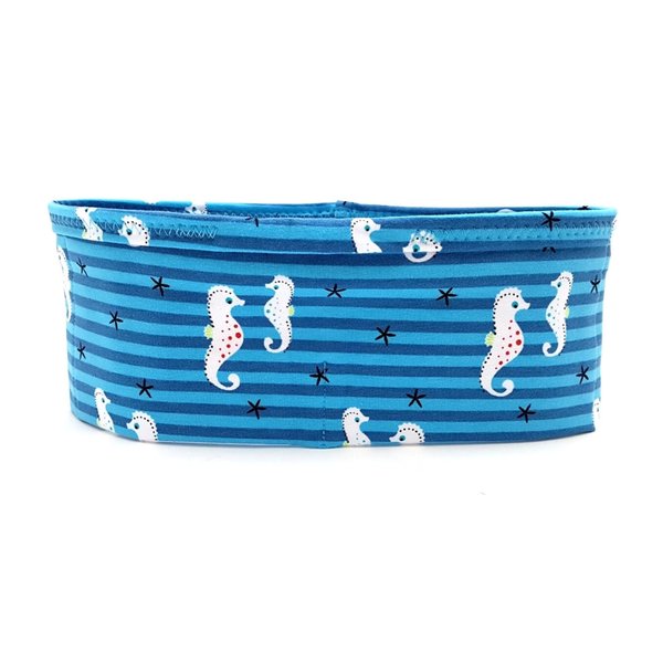 pump waist band seahorse, blue