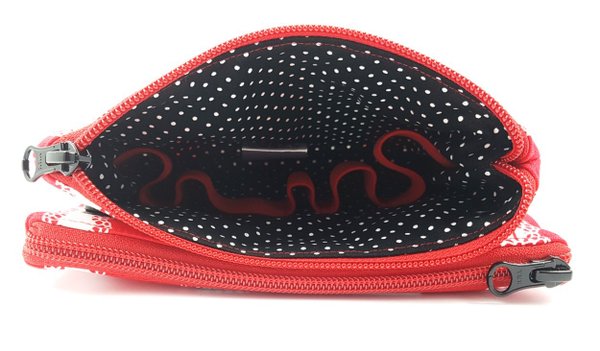 accessory pouch music, red