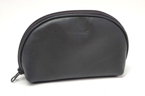 accessory pouch leather, black