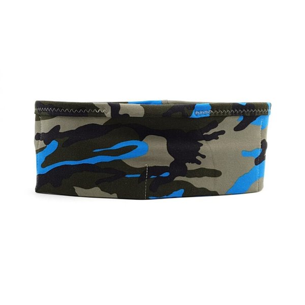 pump waist band, camouflage blue