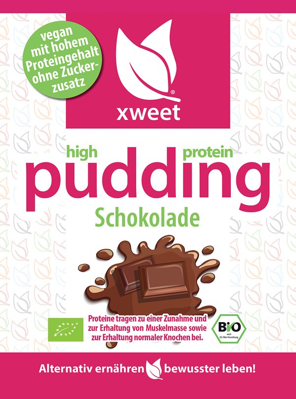Bio Proteinpudding Schokolade