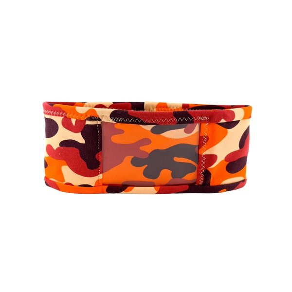 pump waist band, camouflage orange