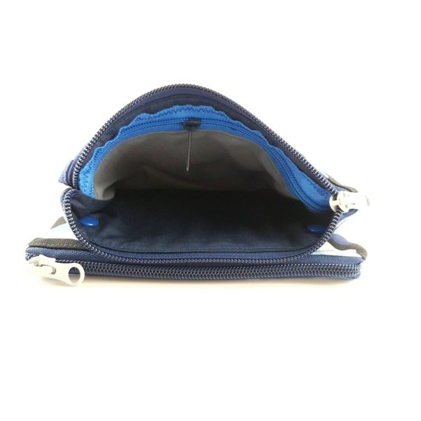 accessory pouch camouflage blue