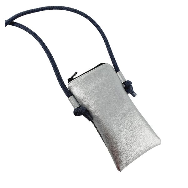 shoulder bag for dblg1-Handset, flowers silver