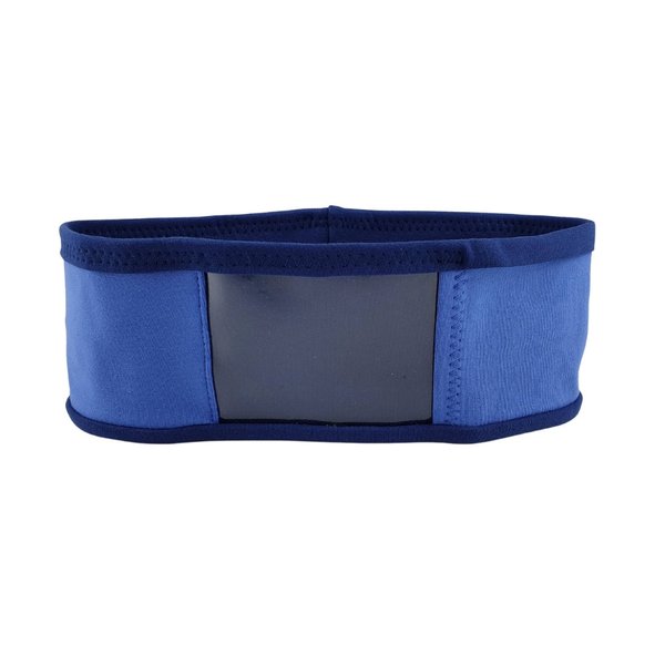 pump waist band, bicolor blue