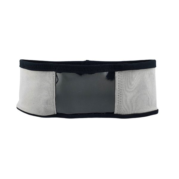 pump waist band, bicolor black/ gray