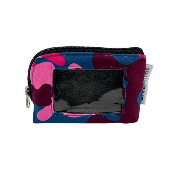 Insulin pump pouch camouflage pink