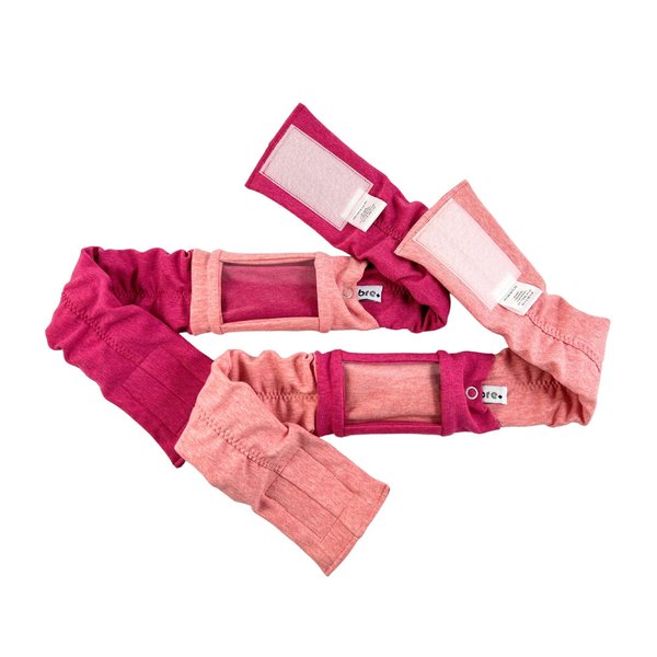 Sportband bi-color pink
